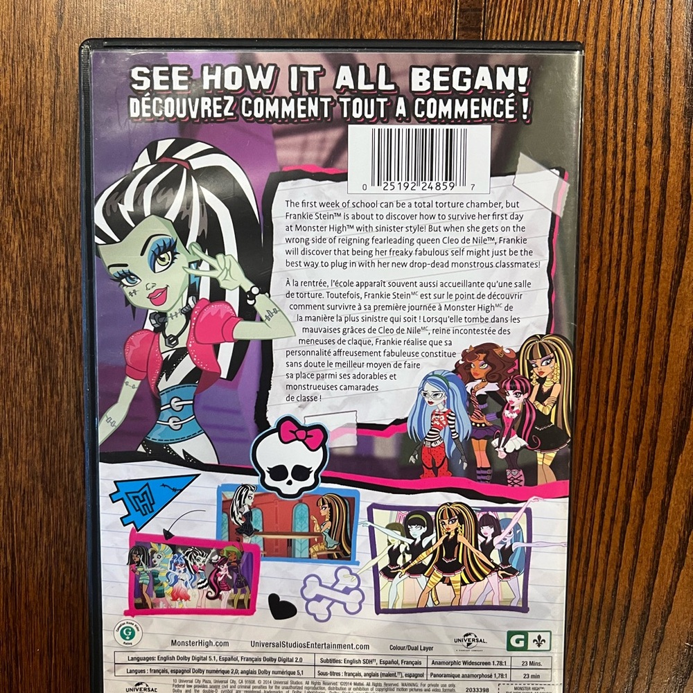 Monster High DVD - Picture 2 of 3